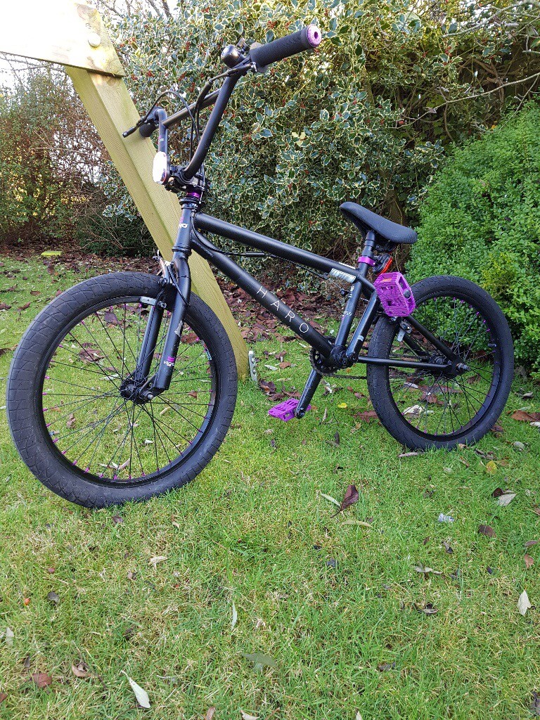 haro bmx black